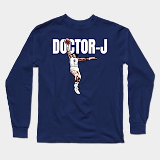 Sixers Dr. J 6 Long Sleeve T-Shirt